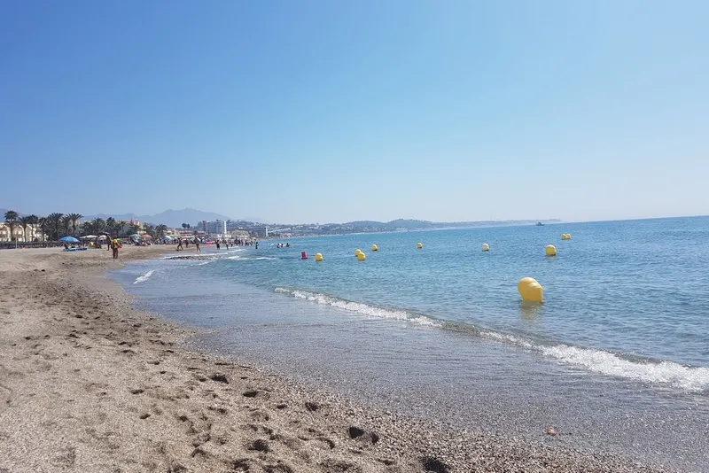 The beach at La Cala de Mijas