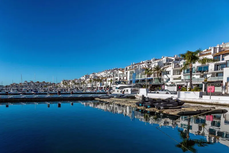 The marina in Puerto Banús