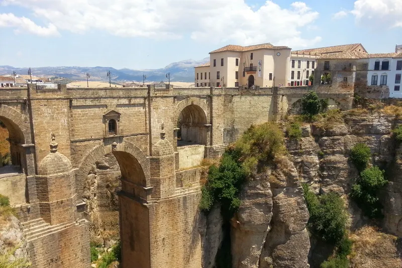 The Puente Nuevo bridge over the gorge in Ronda