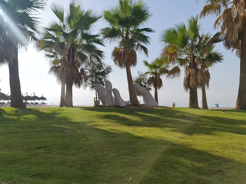 The "Open Hand" sculpture