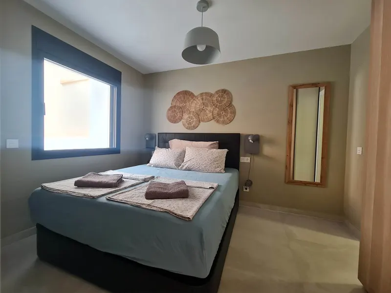 The master bedroom