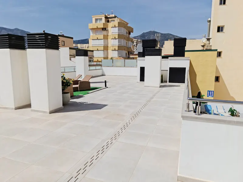 Shared roof terrace