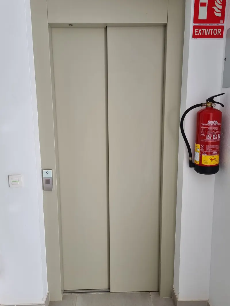 Elevator in the building