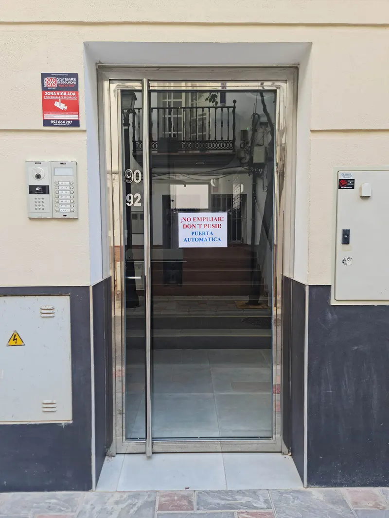 The building entrance